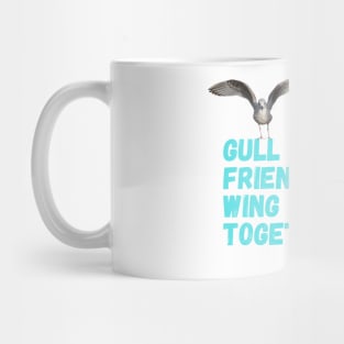 Gull Friends Wing It Together Mug